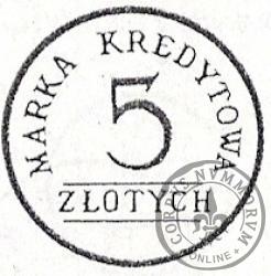 5 złotych - mosiądz